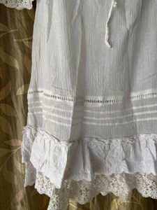 White Flare Dress