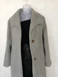 Imported grey Wool OverCoat