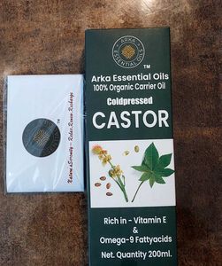 CASTOR OIL COLD PRESSED 100%PURE