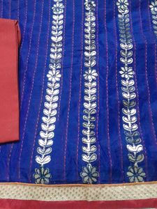 Blue ethnic Dress Material