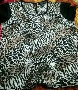 Animal Print Top