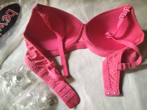 2-Piece Solid Color Bra Set