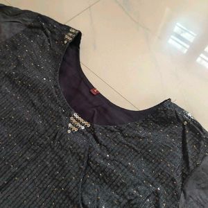 Elegant Black Kurti