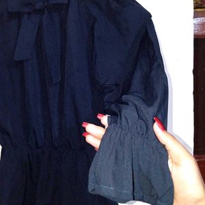 Navy Blue Off Shoulder Top🎉