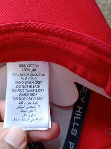 Brand New Imported Baseball Cap Red
