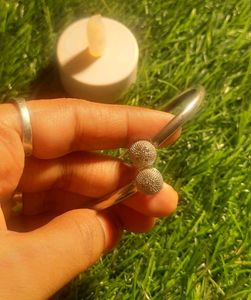 Silver Adjustable Bangle🤍