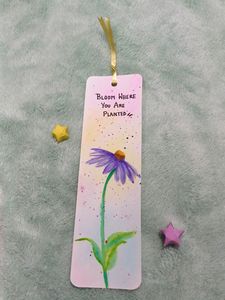 Aesthetic Floral Bookmark