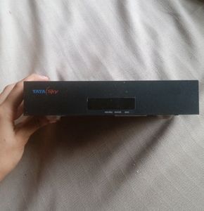 New Tata Sky HD Setup Box And Remote With Battery