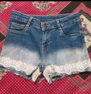 Pantaloon Denim Shorts