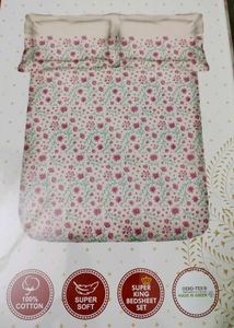 Portico Lavender Bedsheet Set