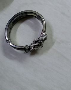 Silver Oxidised Bracelet