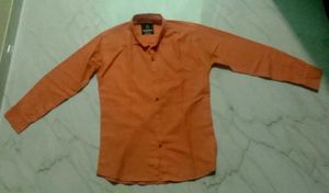 Orange Long Sleeve Shirt
