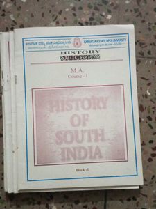 Note Books For M. A. History Both Previous n Final