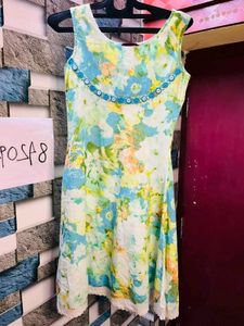 Women Pure Cotton Printed Dress