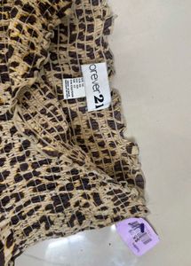 Chic Animal Print Dress