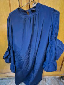 Blue Long Top