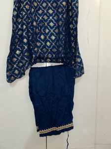 Elegant Blue Kurta Set