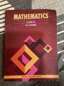 R.D. Sharma Mathematics - Class VI