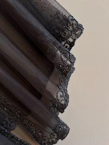 Heavy Embellished Cape Shrug