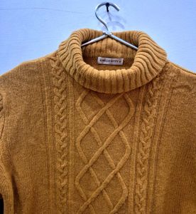 Turtleneck Knit Sweater