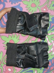 Leather Gloves (Bicycling, Weights, Etc)  For Bothe Women And Men.