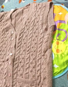 Woolen Hand Made Cardigan Sweater