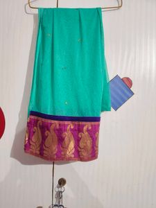 Women Anarkali Style Dress With Dupatta
