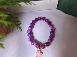 Korean Style Bracelet With Charm 2piece