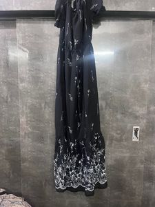 Black Off Shoulder Maxi Dress
