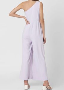 Vero Moda Lavender One-Shoulder Jumpsuit