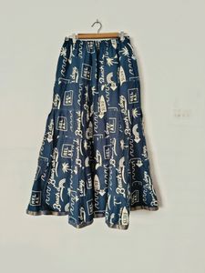Navy Blue Casual Skirt (Women's)