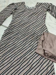 Striped Kurta Set