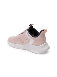 Red Tape Women Pink Mesh Walking Shoes
