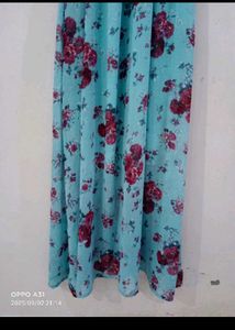 Floral Print Maxi Dress