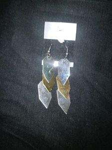 Geometric Shape Dangle Earrings