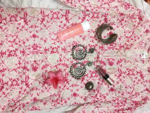 Floral Print Trendy Kurti