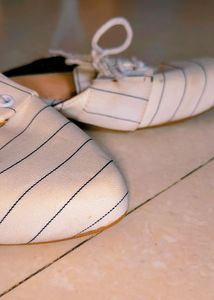 White Flat Mules For Women&#39;s-40 Size