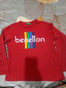 United Colors Of Benetton Tshirt For 7Year Old Boy