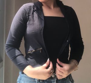 Navy Blue Strechable Blazer
