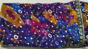 Floral Print Saree