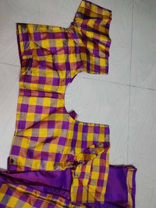 Simple Saree With Blouse
