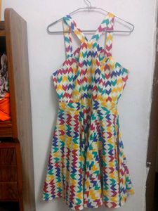 Colorful Print Sundress