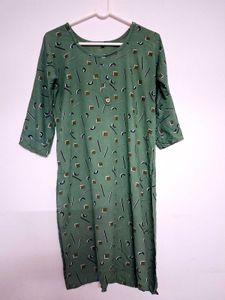 Green Kurta Top