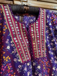Floral Print Kurta