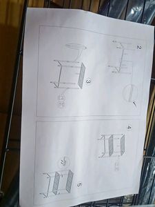 2 Shelf Metal Kitchen Rack Microwave Oven Stand