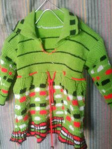 Cute Green Knit Outfit