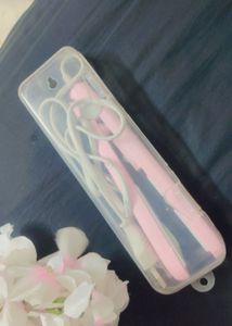 Mini Pink Hair Straightener