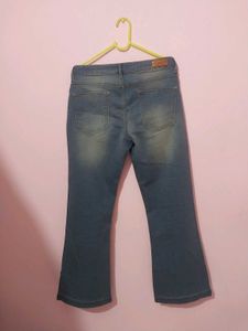 Flared Denim Jeans