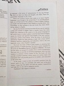 Foundation Course in English - I (GPH Book)