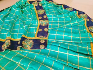Saree with blouse